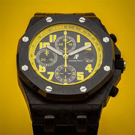 audemars piguet bumblebee|audemars piguet 26176fo.